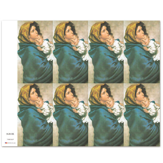 Madonna of the Street 8-up Prayer Cards Madonna of the Street 8-up Prayer Cards