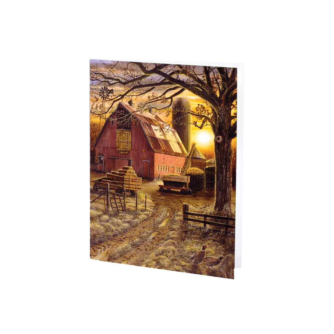 Farm Harvest Service Record / Memorial Folder