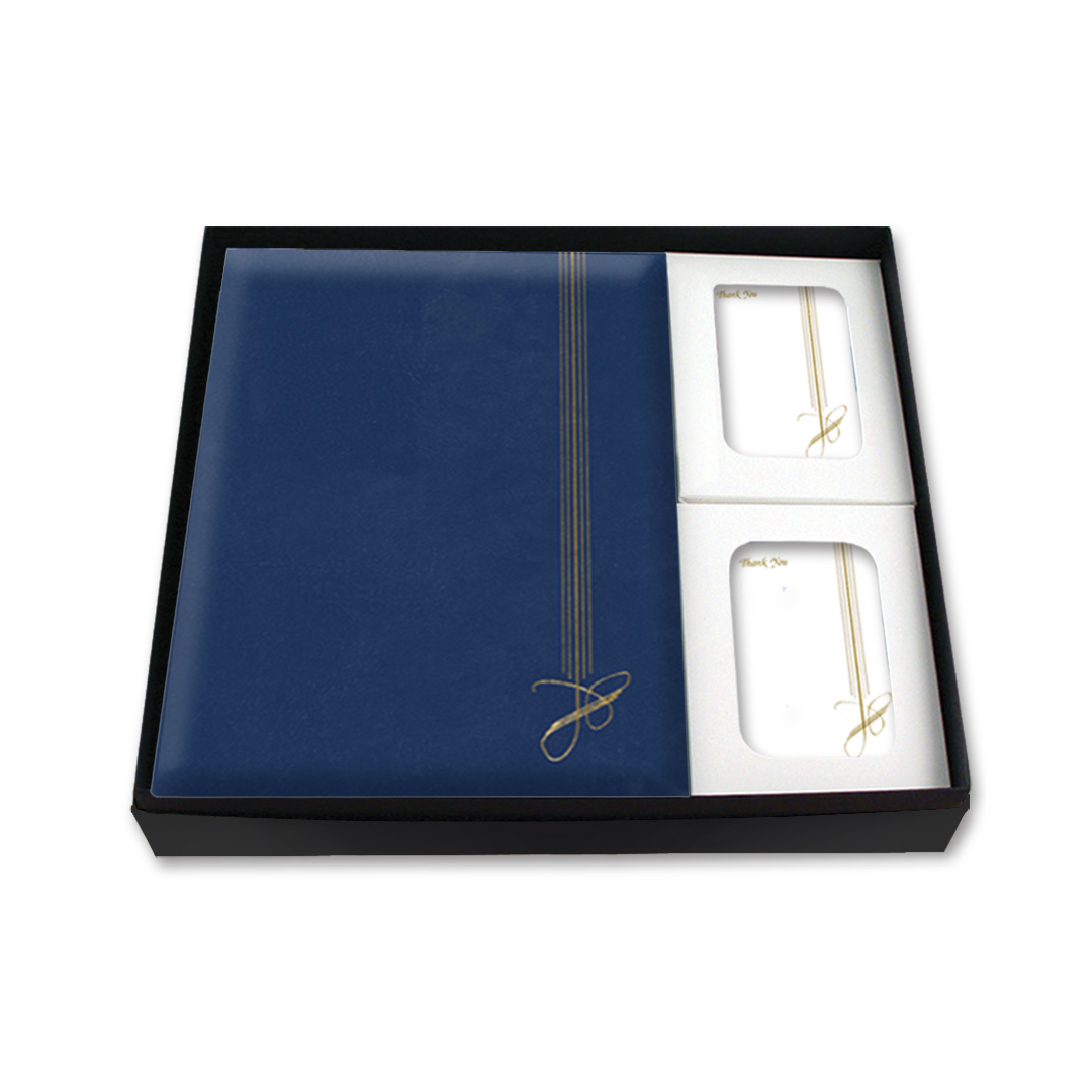 New Traditions (Blue) Register Book Box Set