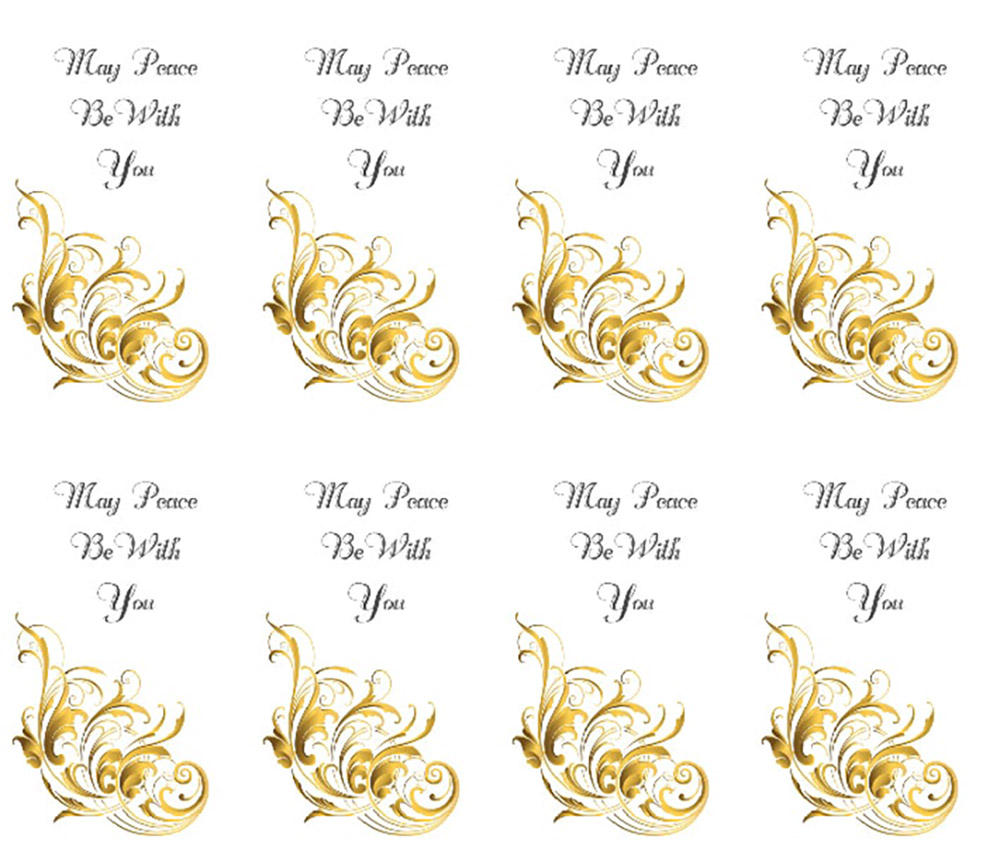 Majestic 8UP Prayer Card Majestic 8UP Prayer Card