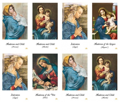 Adoration Series 8-up Prayer Cards