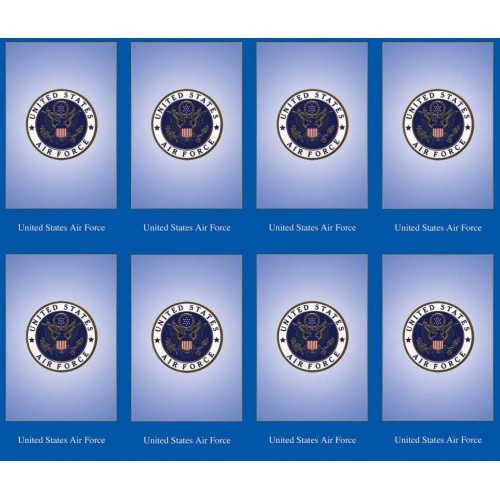 United States Air Force Emblem Series 8-up Prayer Cards