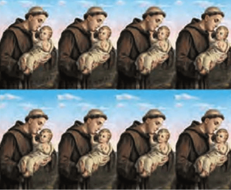 Saint Anthony 8-up Prayer Cards