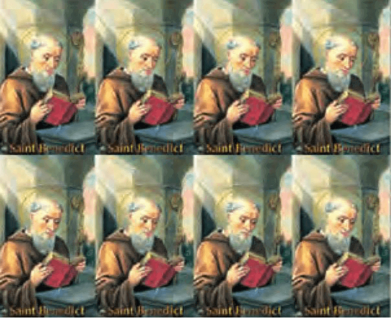 St. Benedict 8-up Prayer Cards St. Benedict 8-up Prayer Cards