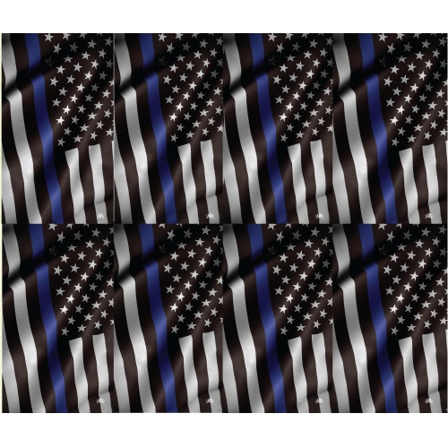 Thin Blue Line Flag Series 8-up Prayer Cards Thin Blue Line Flag Series 8-up Prayer Cards