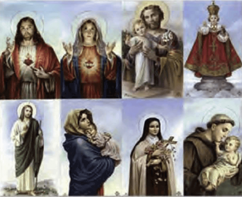 Blessing Religious Assorted 8-up Prayer Cards
