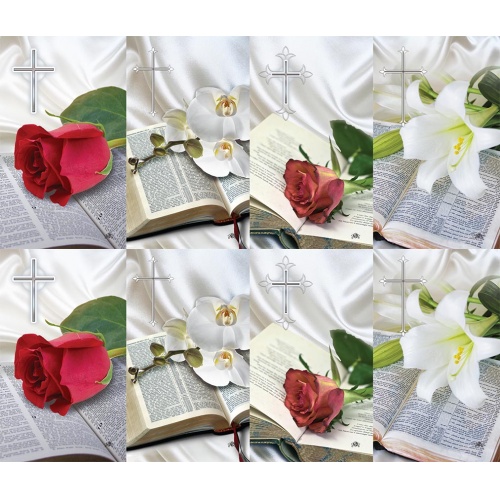 Bible Rose 8-up Prayer Cards Bible Rose 8-up Prayer Cards