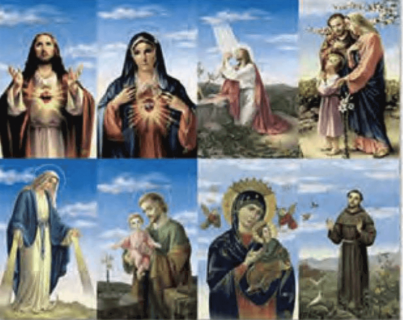 Basevi Series 8-up Prayer Cards