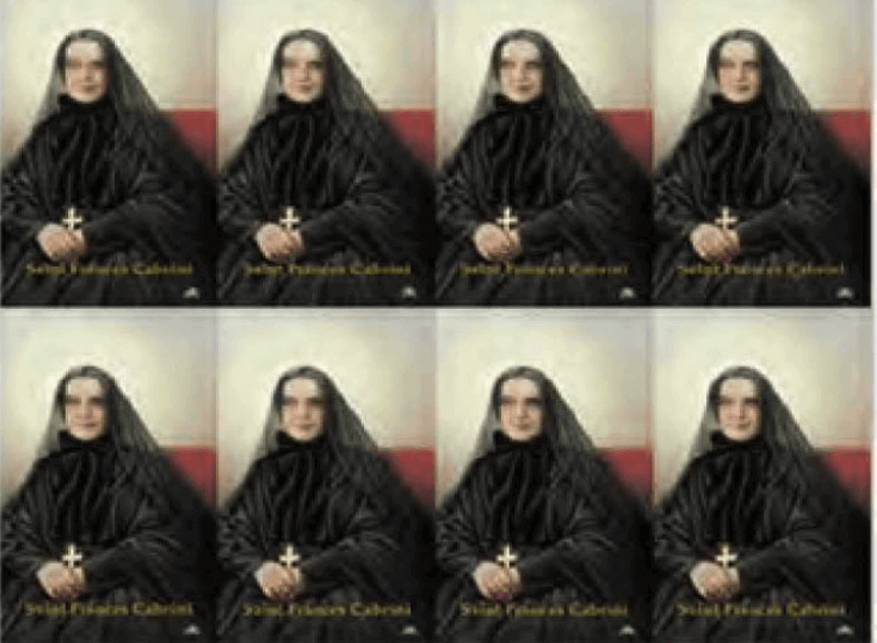 Saint Frances Cabrini 8-up Prayer Cards Saint Frances Cabrini 8-up Prayer Cards