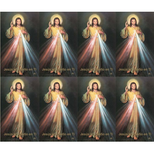 Divine Mercy (Spanish Text) 8-up Prayer Cards Divine Mercy (Spanish Text) 8-up Prayer Cards