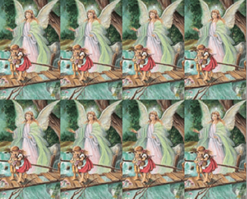 Guardian Angel Series 3 8-up Prayer Cards