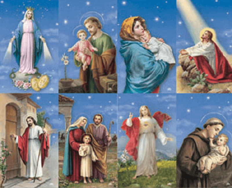 Glory, Assorted Subjects, 8-up Prayer Cards Glory, Assorted Subjects, 8-up Prayer Cards