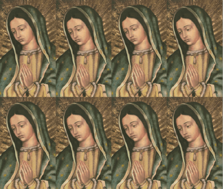Our Lady of Guadalupe Series 4 8-up Prayer Cards