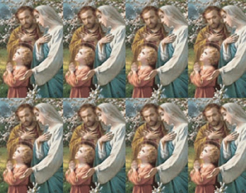 Holy Family Series 2 8-up Prayer Cards Holy Family Series 2 8-up Prayer Cards