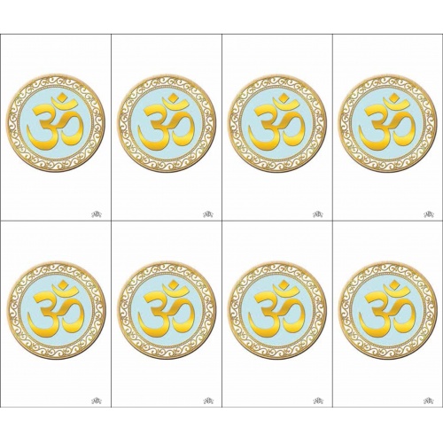 Hindu Symbol Series 8-up Prayer Cards Hindu Symbol Series 8-up Prayer Cards