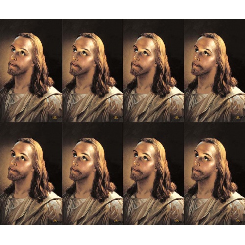 Head of Christ 8-up Prayer Cards