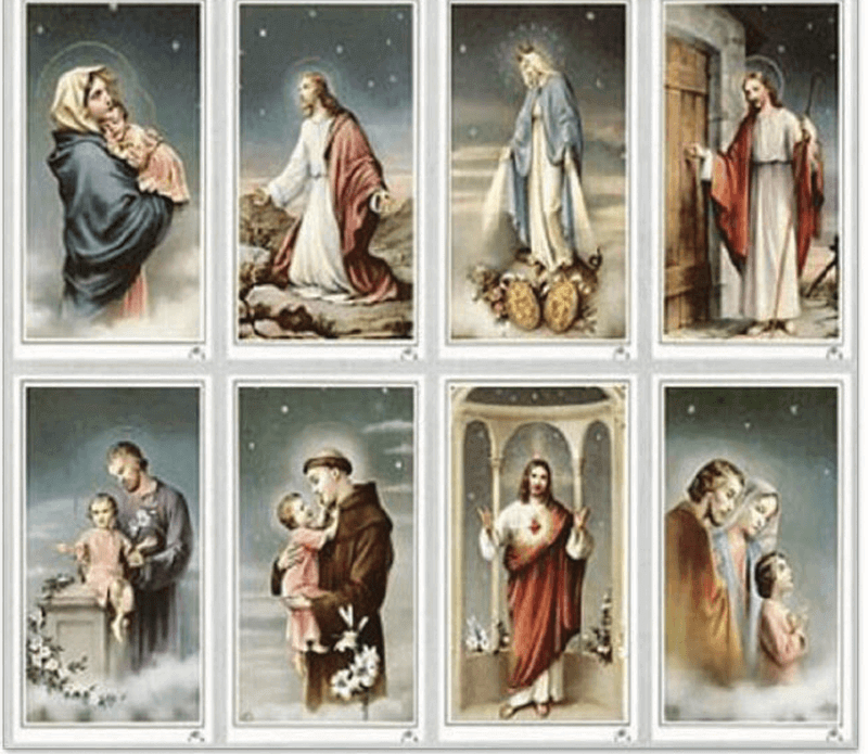 Heaven 8-up Prayer Cards Heaven 8-up Prayer Cards