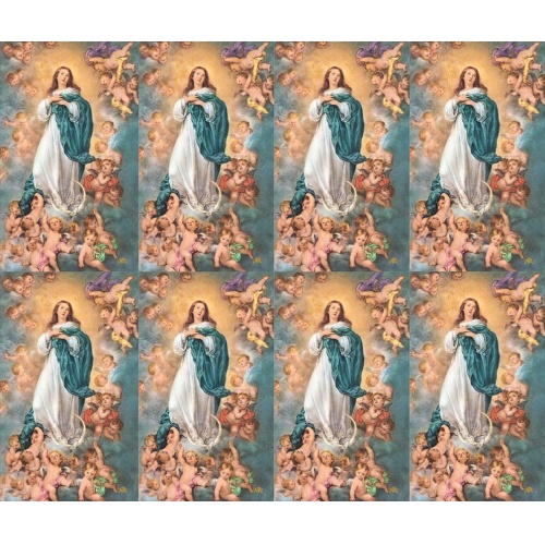 Immaculate Conception Series 2 8-up Prayer Cards