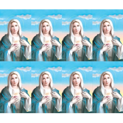 Immaculate Heart of Mary Series 1 8-up Prayer Cards