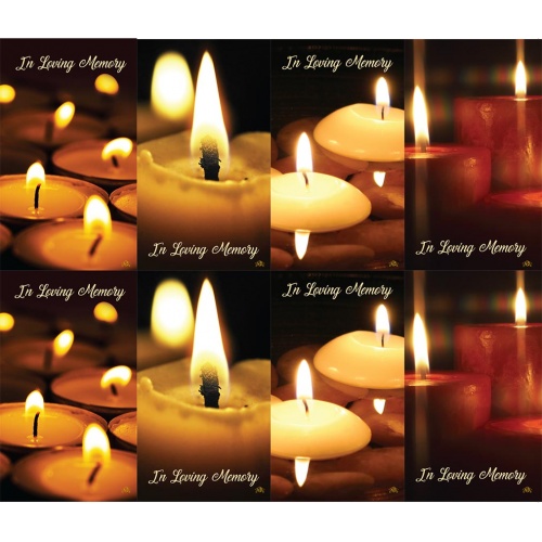 In Loving Memory Series 8-up Prayer Cards In Loving Memory Series 8-up Prayer Cards