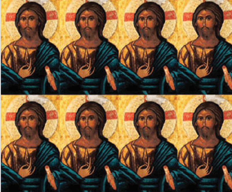 Jesus Monastery 8-up Prayer Cards