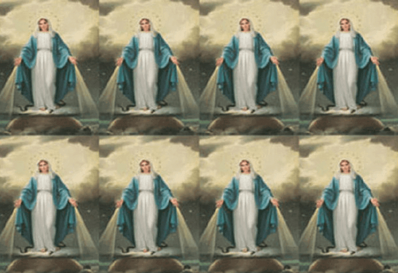 Our Lady of Grace 8-up Prayer Cards Our Lady of Grace 8-up Prayer Cards