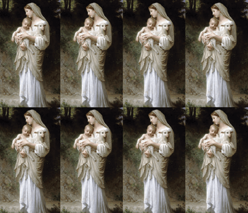 L'Innocence Series 8-up Prayer Cards L'Innocence Series 8-up Prayer Cards