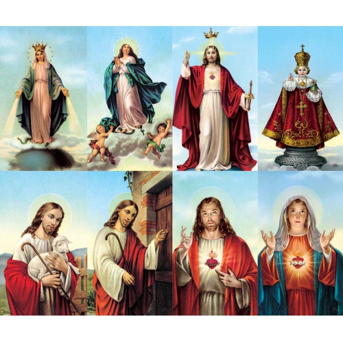 Lippi Assorted Series 8-up Prayer Cards Lippi Assorted Series 8-up Prayer Cards