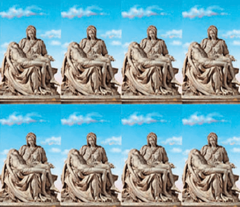 Michelangelo 8-up Prayer Cards Michelangelo 8-up Prayer Cards