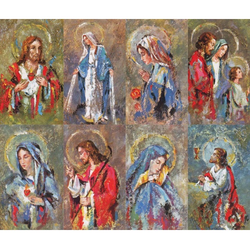 Monet Series 8up Prayer Cards Monet Series 8up Prayer Cards