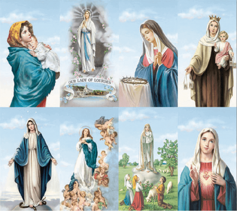 Nurture, Assorted Subjects, 8-up Prayer Cards