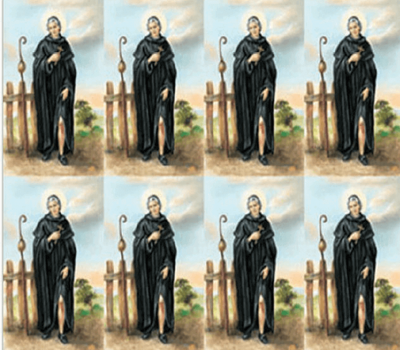 Saint Peregrine 8-up Prayer Cards Saint Peregrine 8-up Prayer Cards