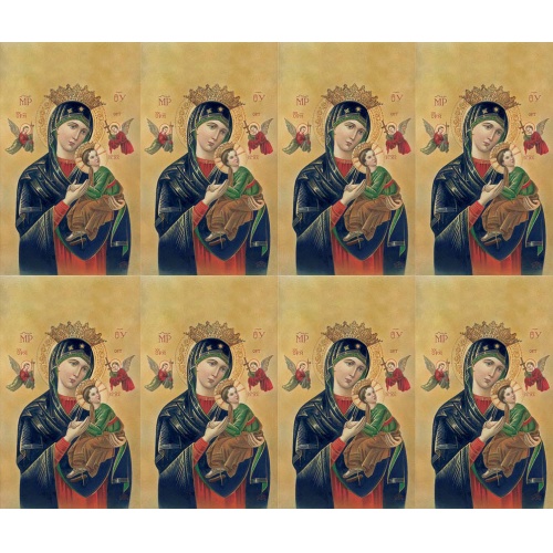 Our Lady of Perpetual Help 8-up Prayer Cards