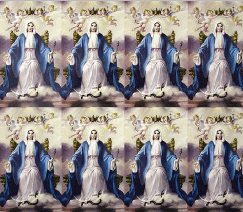 Our Lady of Regina 8-up Prayer Cards Our Lady of Regina 8-up Prayer Cards