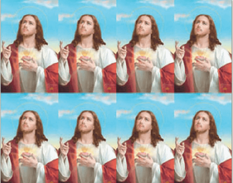 Sacred Heart of Jesus 1 - 8-up Prayer Cards Sacred Heart of Jesus 1 - 8-up Prayer Cards