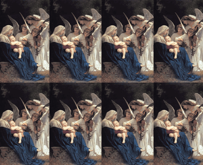 Song of the Angels 8-up Prayer Cards Song of the Angels 8-up Prayer Cards