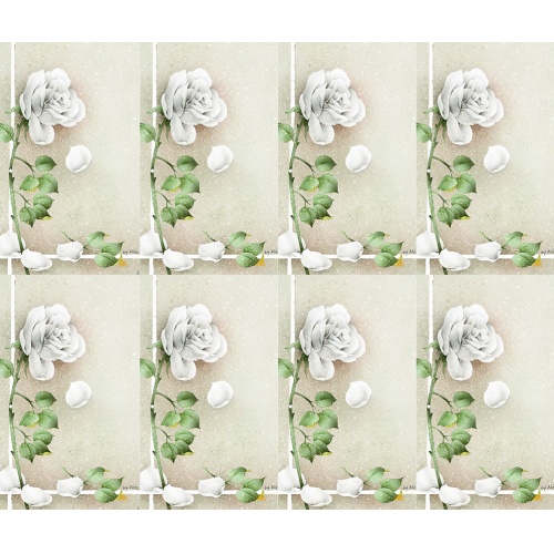 White Rose 8-Up Prayer Cards White Rose 8-Up Prayer Cards