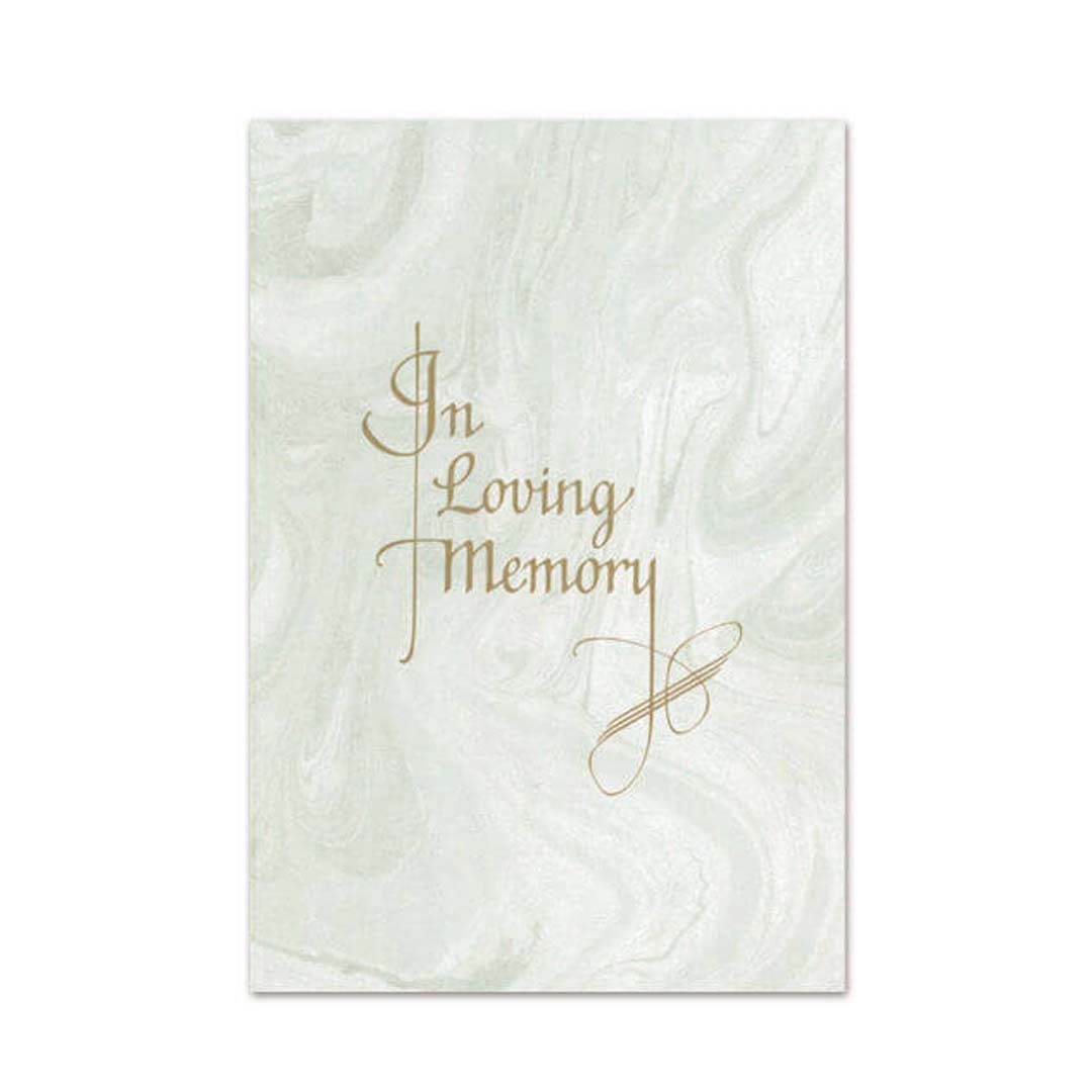 In Loving Memory (Green) Mid-Size Memorial Folders In Loving Memory (Green) Mid-Size Memorial Folders