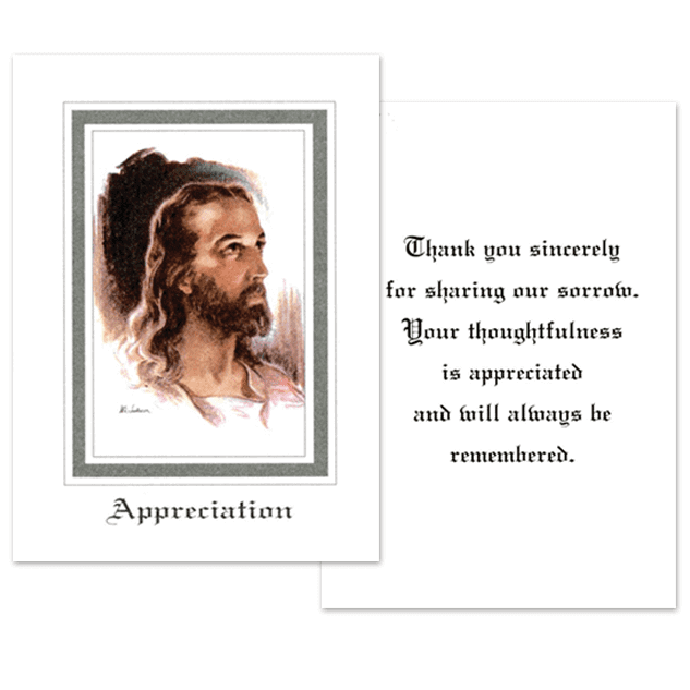 Head of Christ Acknowledgment