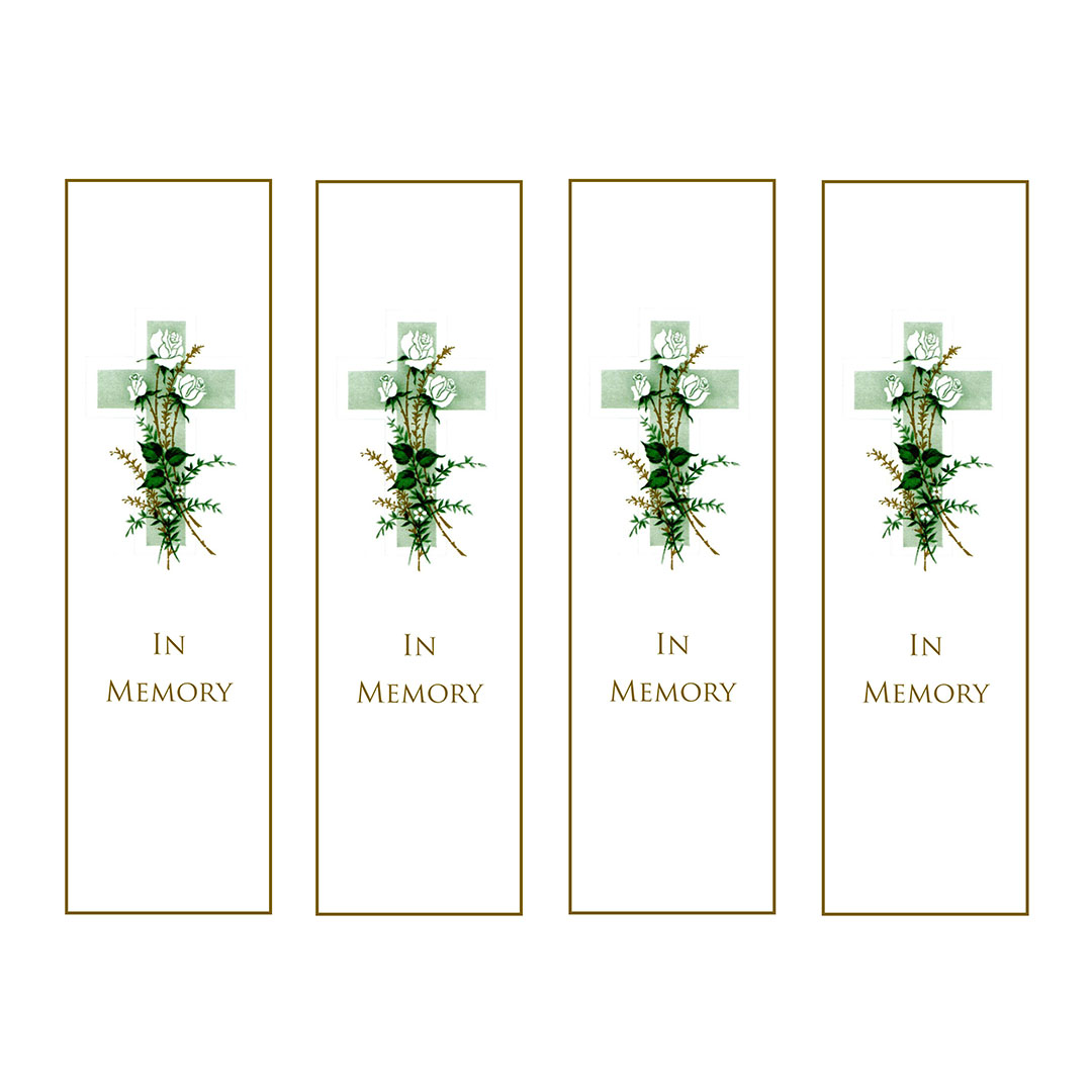 Green Cross Bookmark