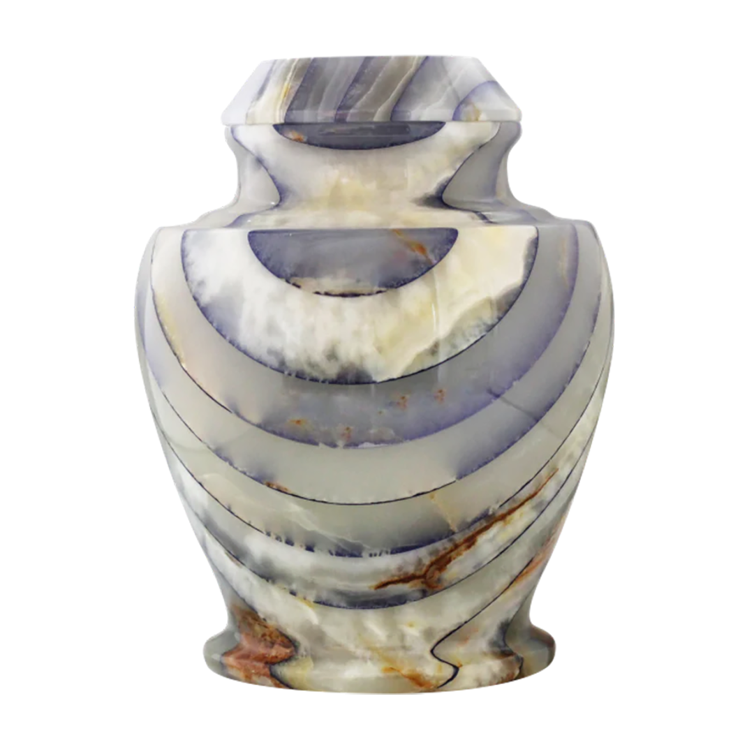 Carpel Onyx Blue Urn Carpel Onyx Blue Urn