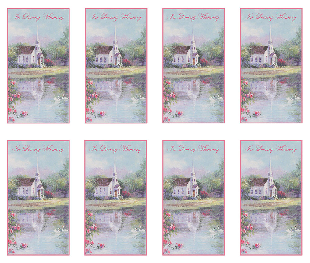 Chapel Reflections 8-up Prayer Cards