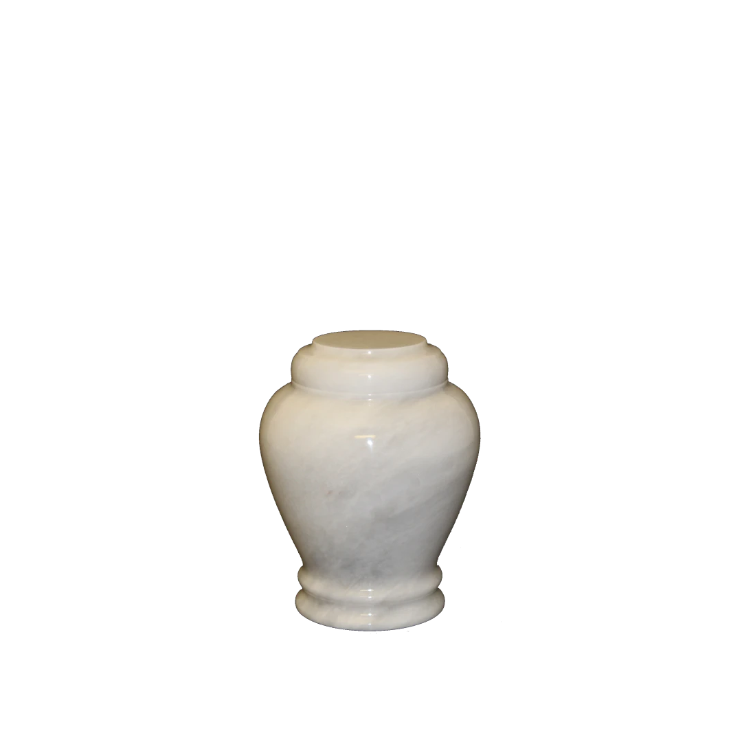Embrace Antique White Keepsake Urn