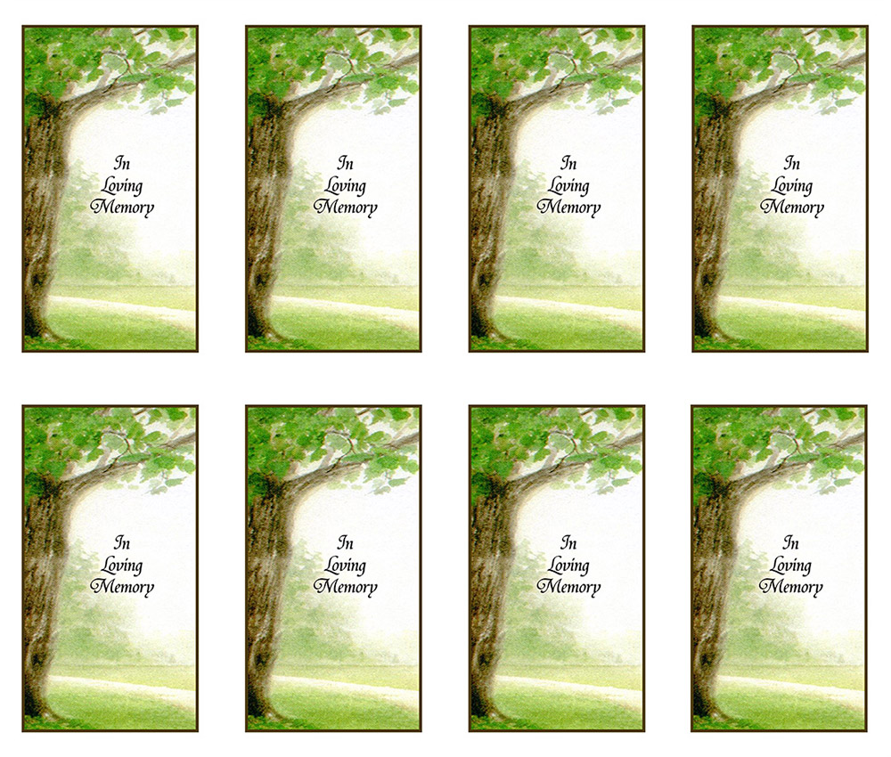 He Delights In Me / Tree Path 8-up Prayer Cards He Delights In Me / Tree Path 8-up Prayer Cards