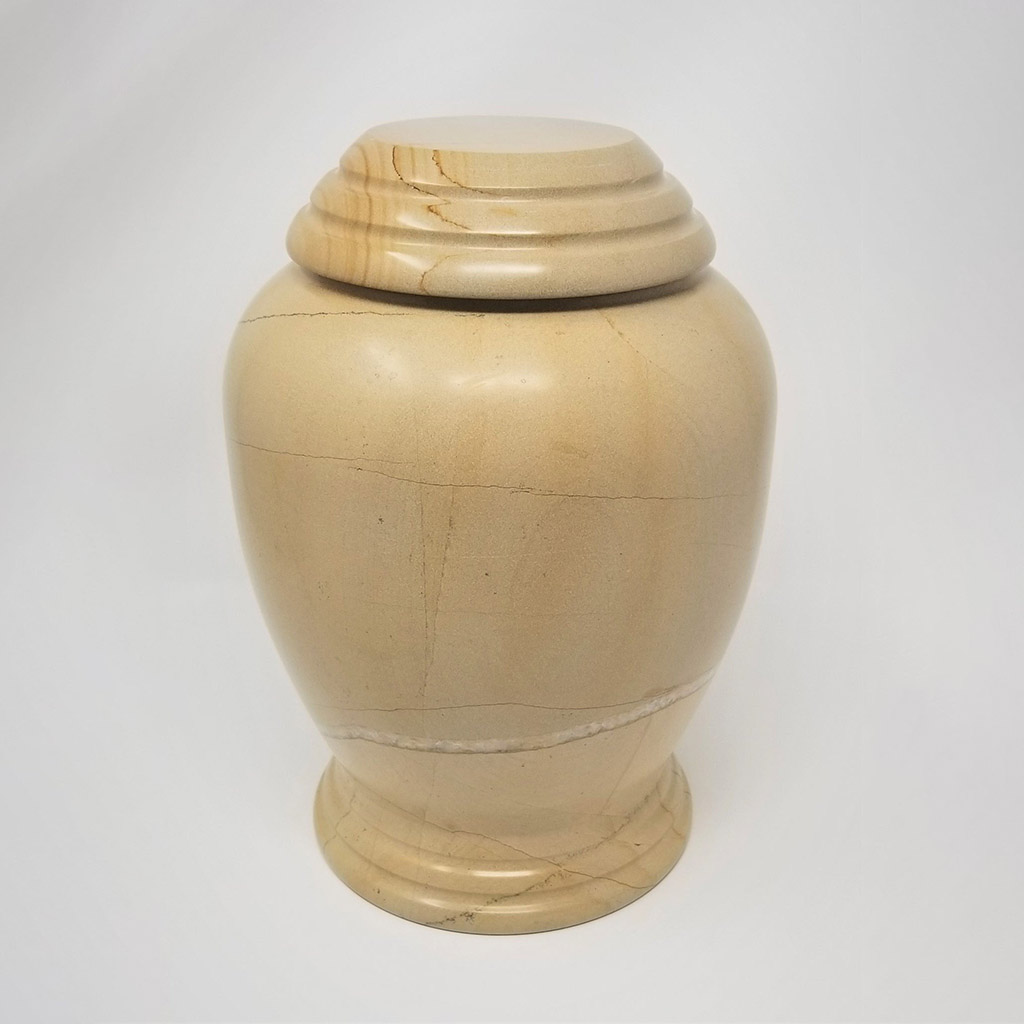 Woodtone Kylix Natural Marble Urn Woodtone Kylix Natural Marble Urn