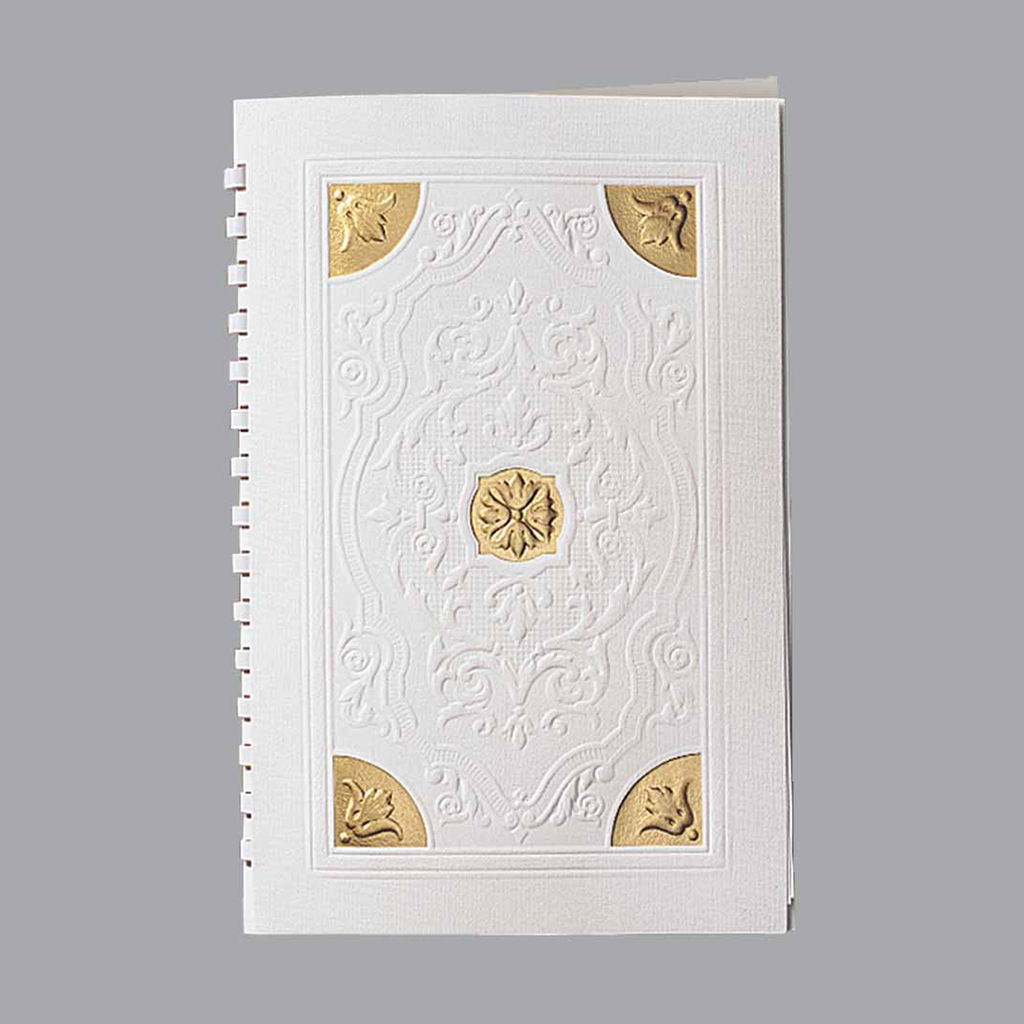 Foil Medallion Series 15-Ring Register Book