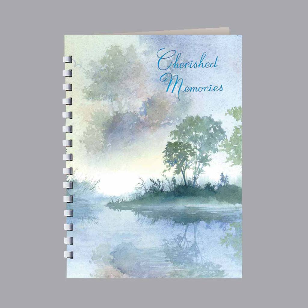 Morning Mist 15-Ring Register Book