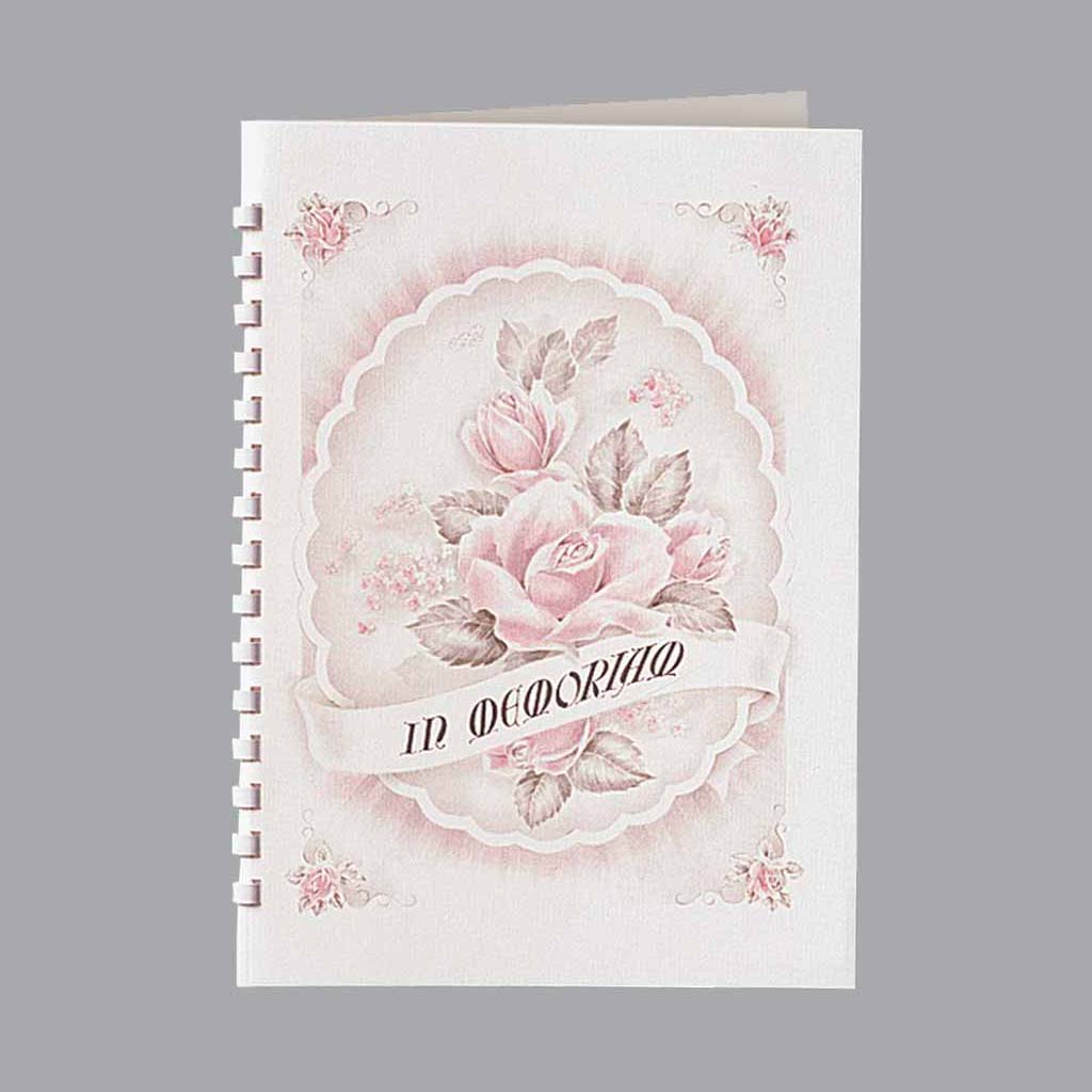 Radiant Rose 15-Ring Register Book