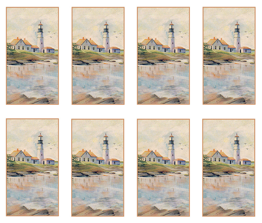Lighthouse 8-up Prayer Cards