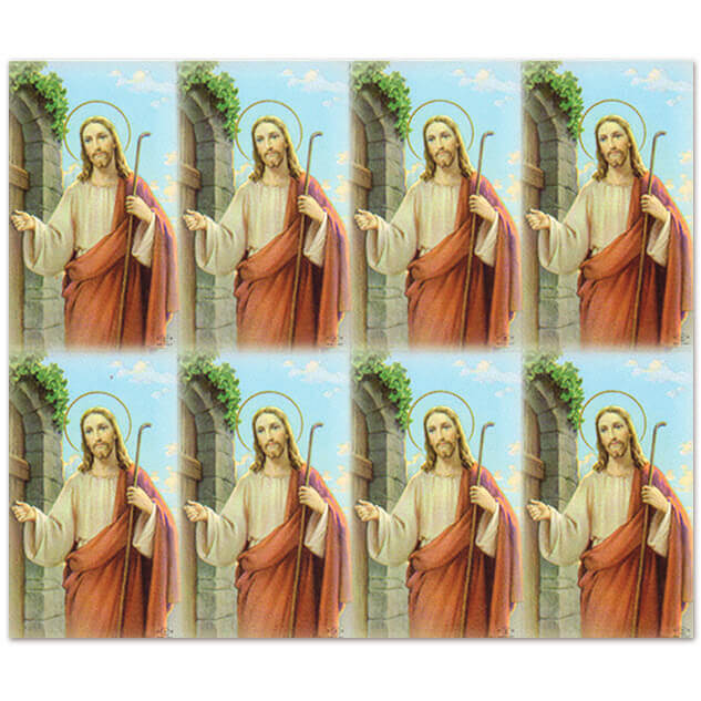 M-101-06 The Good Shepherd 8-up Prayer Cards M-101-06 The Good Shepherd 8-up Prayer Cards
